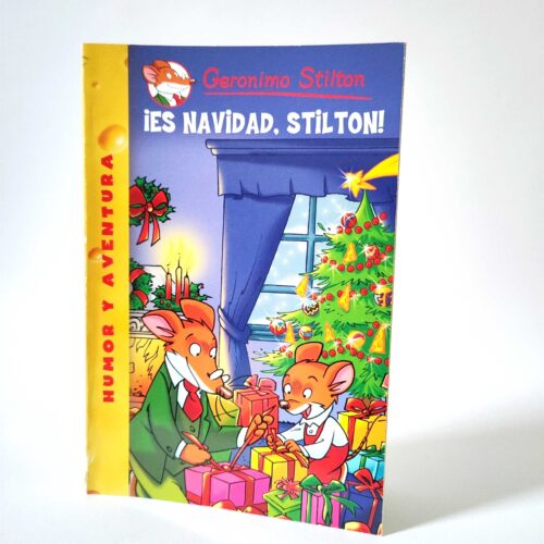 ¡Es Navidad, Stilton! Geronimo Stilton, książka po hiszpańsku dla dzieci, święta