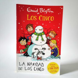 La Navidad de los Cinco. Enid Blyton, książka po hiszpańsku dla dzieci, święta