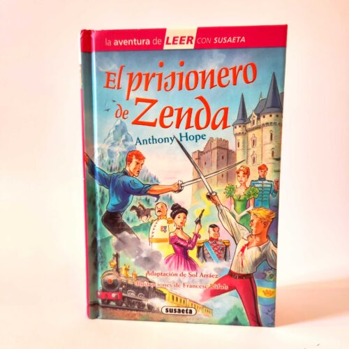 El prisionero de Zenda. Julio Verne. Susaeta, książka po hiszpańsku, tania księgarnia hiszpańska