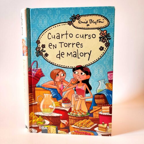 Cuarto curso en Torres de Malory. Enid Blyton, książka po hiszpańsku, tania księgarnia hiszpańska