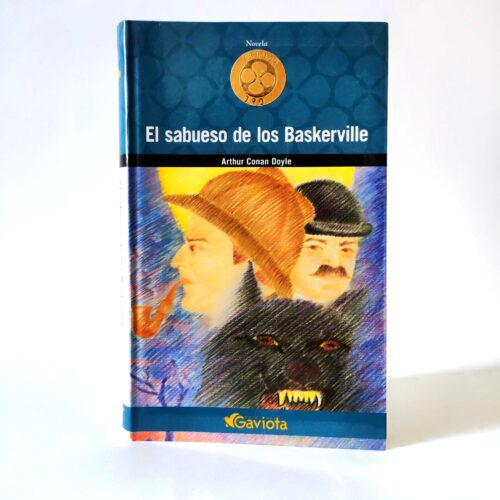 El sabueso de los Baskerville. Arthur Conan Doyle. Gaviota, książki po hiszpańsku, tania księgarnia hiszpańska, hiszpański dla dzieci