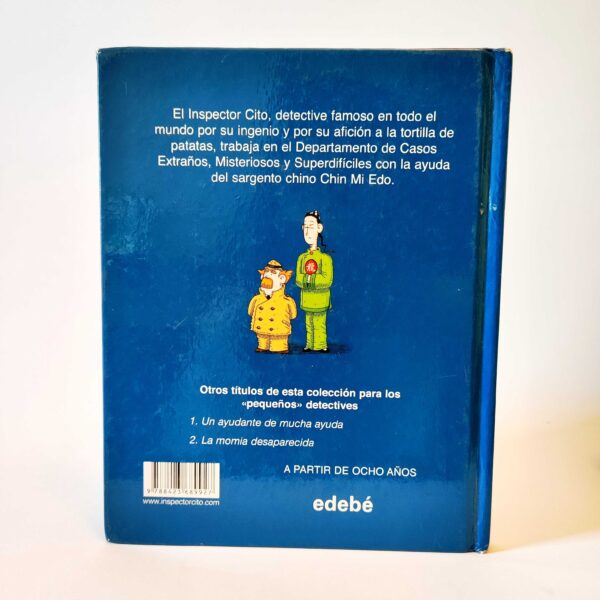 Los casos del Inspector Cito y Chin Mi Edo- El visitante nocturno. Edebé, książka po hiszpańsku, tania księgarnia hiszpańska, hiszpański dla dzieci