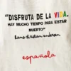 Torba z cytatem ''Disfruta de la vida.."
