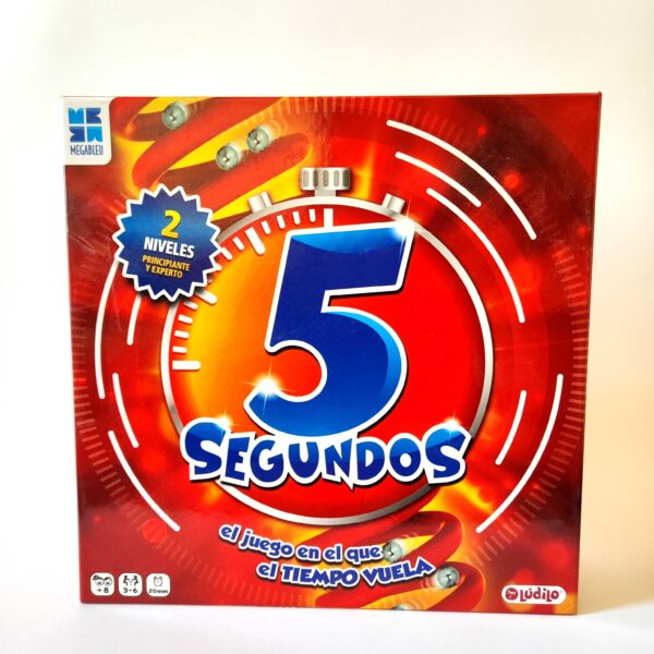 5 Segundos- el juego en el que el tiempo vuela, gra planszowa po hiszpańsku