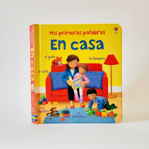 Mis Primeras Palabras- En Casa. Usborne, książka po hiszpańsku dla dzieci