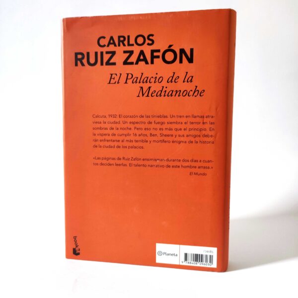 El palacio de la medianoche. Carlos Ruiz Zafón, książka po hiszpańsku, tania księgarnia hiszpańska