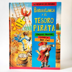 Barbablanca y el tesoro pirata. Marjorie Newman. TimunMas, książka po hiszpańsku dla dzieci