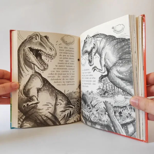 Kika Superbruja y los dinosaurios. Knister, książka po hiszpańsku