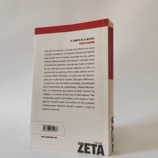 El comité de la muerte. Noah Gordon, książka po hiszpańsku