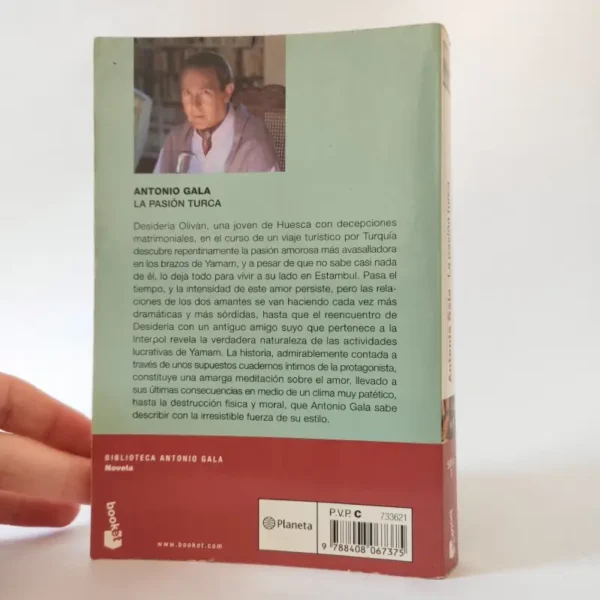 La pasión turca. Antonio Gala, książka po hiszpańsku