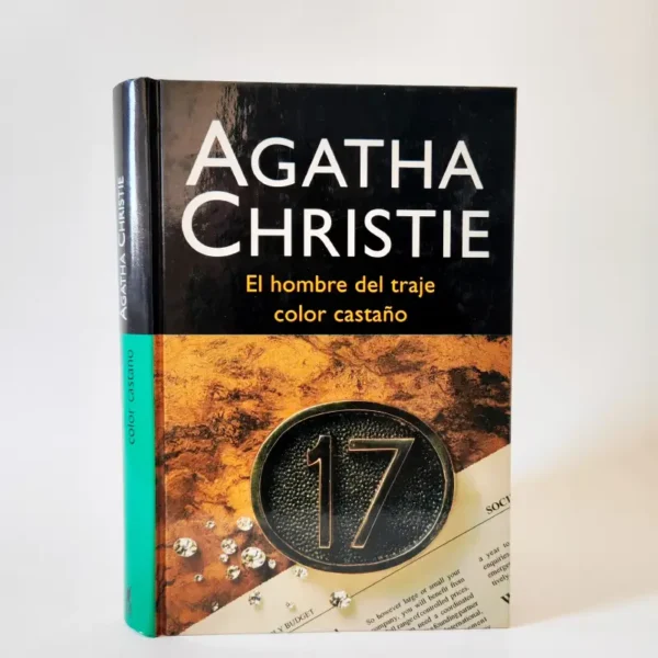 El hombre del traje color castaño. Agatha Christie, książka po hiszpańsku