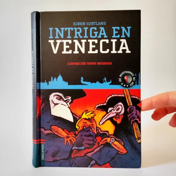 Intriga en Venecia. Bjørn Sortland, książka do nauki hiszpańskiego