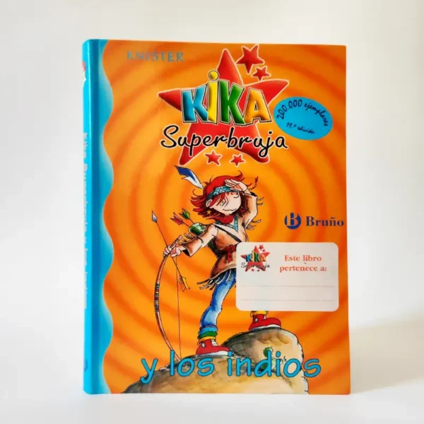 Kika Superbruja y los indios. Knister, książka po hiszpańsku