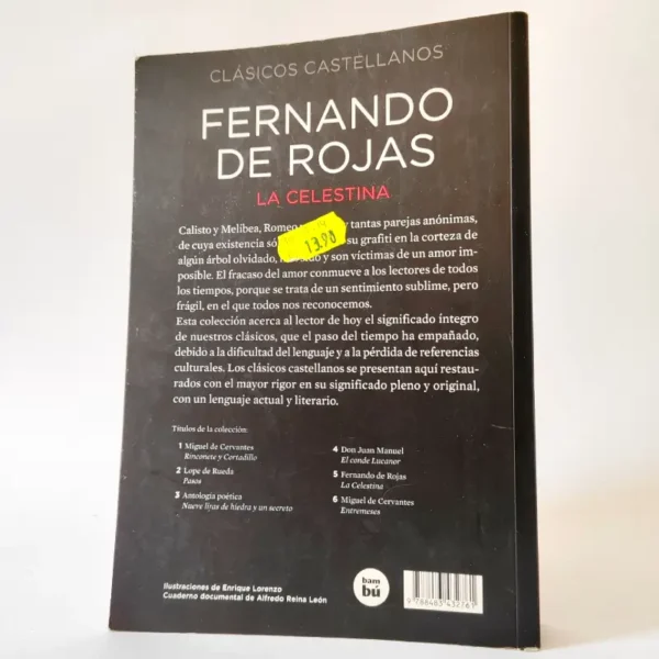La Celestina. Fernando de Rojas, tania księgarnia hiszpańska, książki po hiszpańsku
