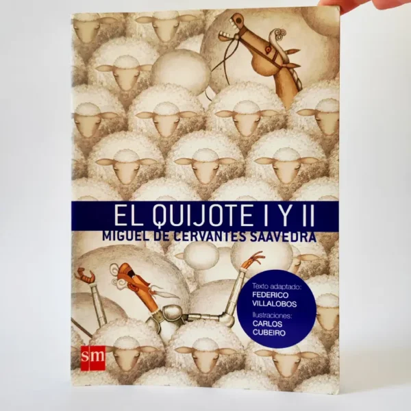 El Quijote I y II. Miguel de Cervantes. SM, książka po hiszpańsku
