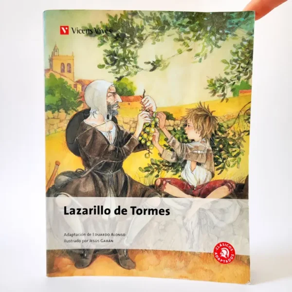 El Lazarillo De Tormes. Adaptación de Eduardo Alonso Gonzalez. Vicens Vives, książka po hiszpańsku, tania księgarnia hiszpańska