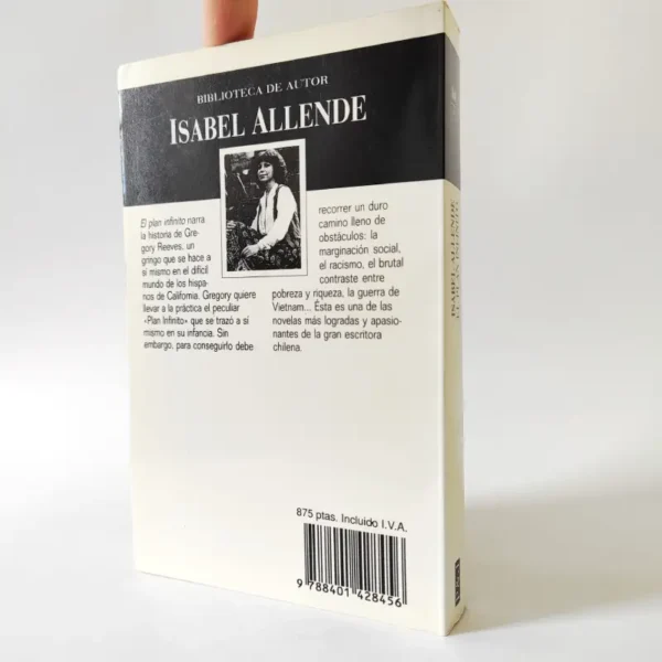 El plan infinito. Isabel Allende, książka po hiszpańsku