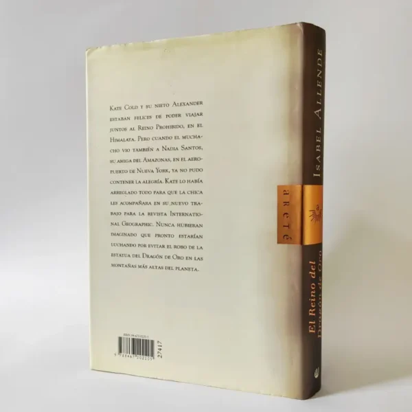 El Reino del Dragón de Oro. Isabel Allende, książka po hiszpańsku, tanie książki po hiszpańsku