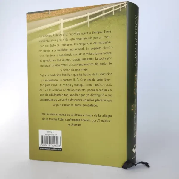 La Doctora Cole. Noah Gordon, książka po hiszpańsku
