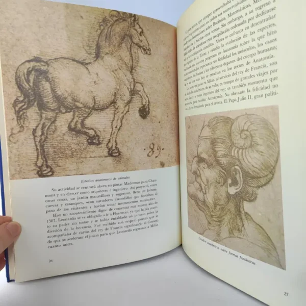 Leonardo da Vinci (Grandes hombres). Everest, książka po hiszpańsku