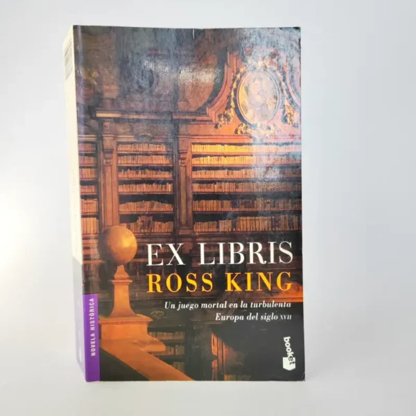 Ex libris. Ross King, książka po hiszpańsku