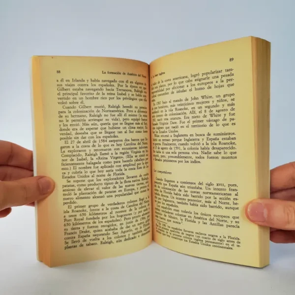 La formación de América del Norte. Isaac Asimov, książka po hiszpańsku