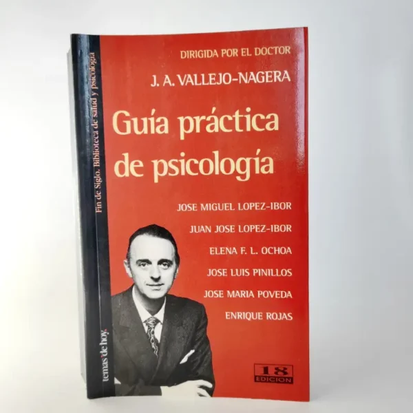 Guía práctica de psicología. Juan Antonio Vallejo-Nágera, książka po hiszpańsku