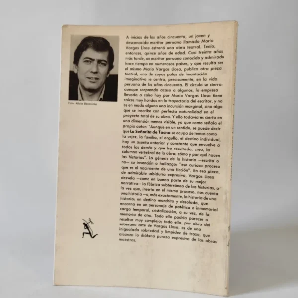 La señorita de Tacna. Mario Vargas Llosa, książka po hiszpańsku
