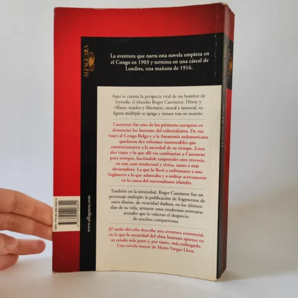 El sueño del celta. Mario Vargas Llosa, książka po hiszpańsku