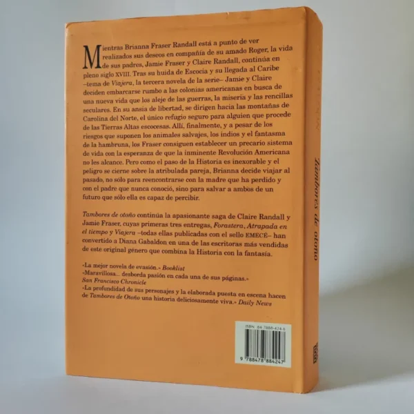 Tambores de otoño (Outlander 4). Diana Gabaldon, książka po hiszpańsku