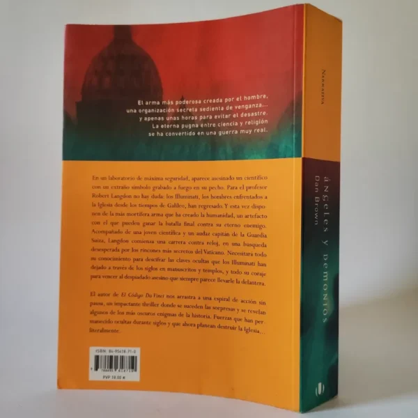 Ángeles y demonios. Dan Brown, książka po hiszpańsku