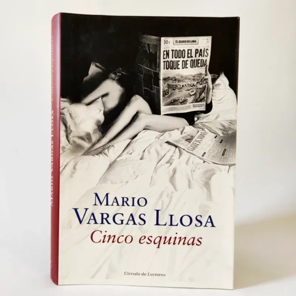 Cinco esquinas. Mario Vargas Llosa, espanol, książki po hiszpańsku, księgarnia hiszpańska, tanie książki po hiszpańsku