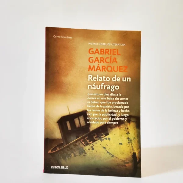 Relato de un náufrago. Gabriel García Márquez, książka po hiszpańsku