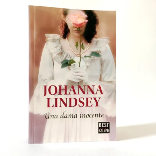 Una dama inocente. Johanna Lindsey, książka po hiszpańsku