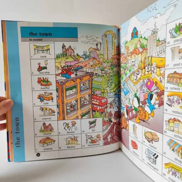 Mi primer vocabulario de inglés Disney (Álbumes Disney), ksiażka po angielsku dla dzieci