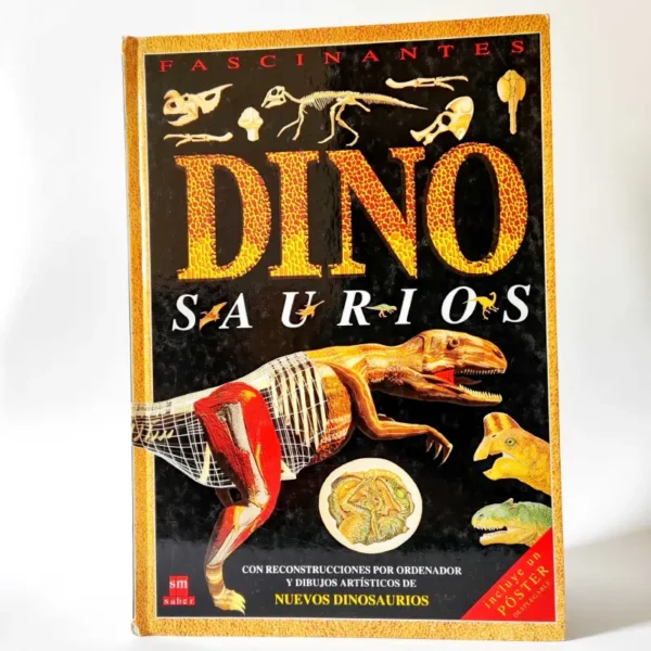 Fascinantes dinosaurios, książka po hiszpańsku dla dzieci