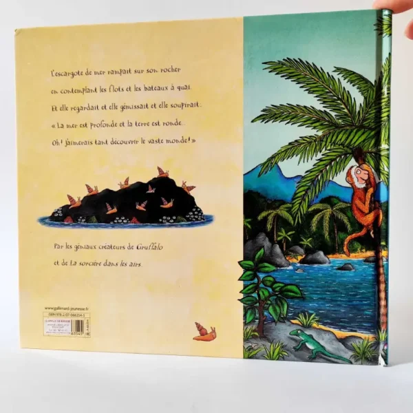 La Baleine et l'Escargote. Julia Donaldson, książka dla dzieci po francusku