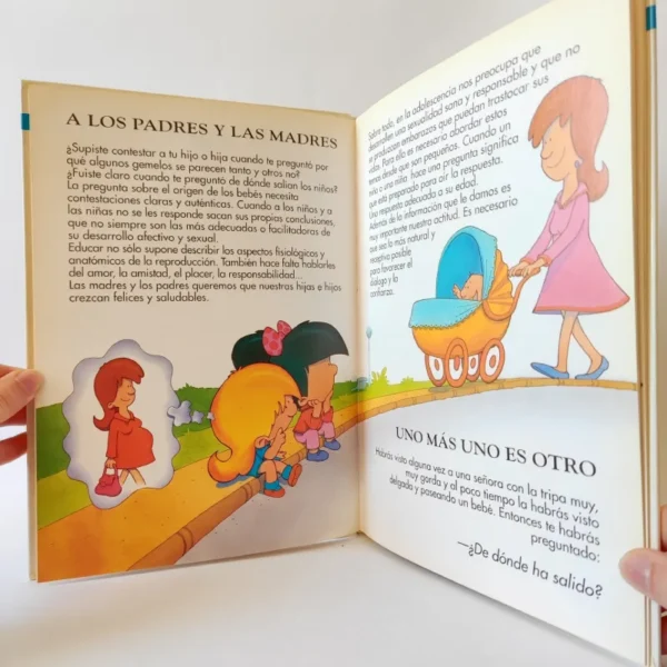 ¿Y de dónde sale este bebé? Libsa, książka dla dzieci po hiszpańsku