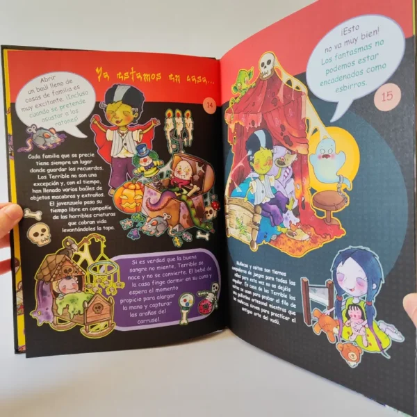 Monstruos & misterios. Viaje al valle del miedo, książka po hiszpańsku