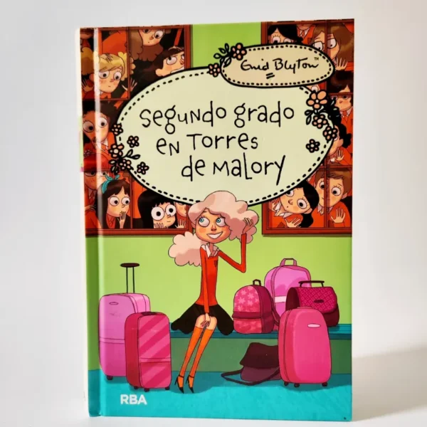 Segundo grado en Torres de Malory. Enid Blyton. RBA, książka po hiszpańsku
