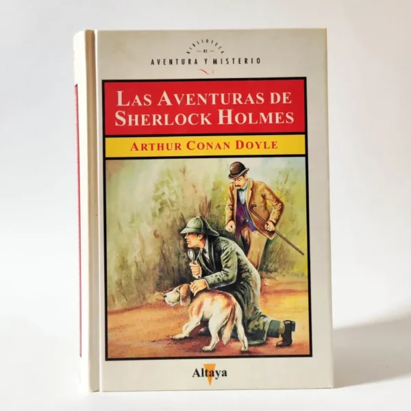 Las aventuras de Sherlock Holmes. Arthur Conan Doyle. Altaya, ksiązka po hiszpańsku