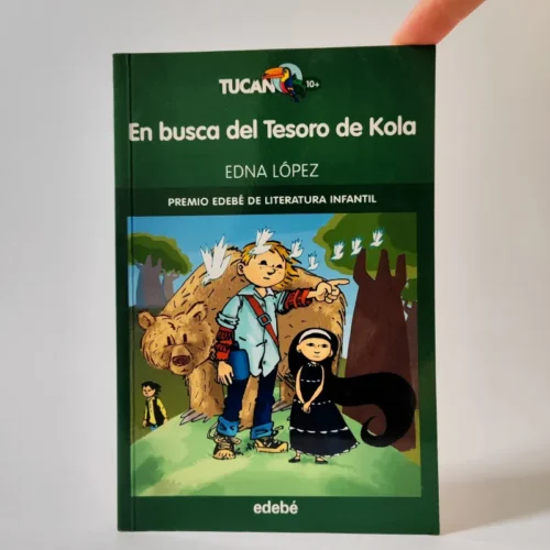 En busca del tesoro de Koala. Edna López. Edebé, książka po hiszpańsku