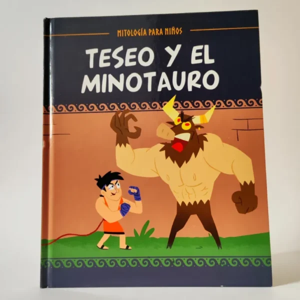 Mitología para Niños: Teseo y el Minotauro. Eduardo Acín dal Maschio, książka po hiszpańsku