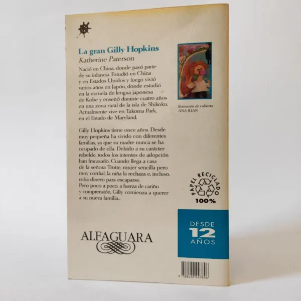 La gran Gilly Hopkins. Katherine Paterson. Alfaguara Juvenil, książka do nauki hiszpańskiego La gran Gilly Hopkins. Katherine Paterson. Alfaguara Juvenil, książka do nauki hiszpańskiego