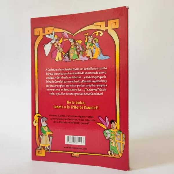 Carlota y el misterio del botín pirata: La tribu de Camelot. Gemma Lienas, książka po hiszpańsku