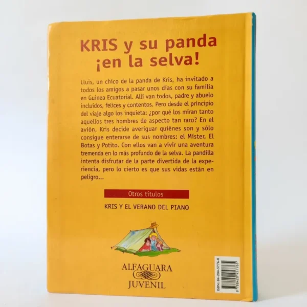 Kris y su panda ¡en la selva! Enriqueta Antolín, książka po hiszpańsku