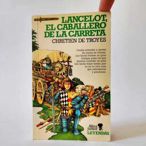 Lancelot el caballero de la carreta. Chrétien de Troyes, książka po hiszpańsku