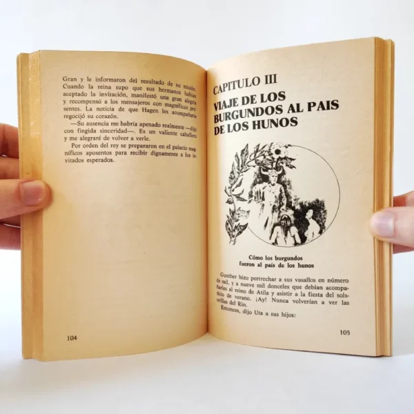 La Leyenda de los Nibelungos, książka po hiszpańsku