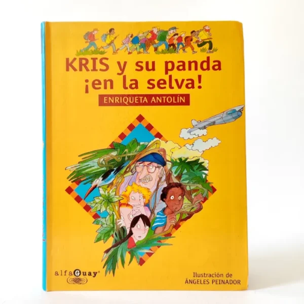 Kris y su panda ¡en la selva! Enriqueta Antolín, książka po hiszpańsku