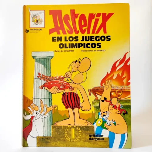 Astérix en los Juegos Olímpicos. René Goscinny Albert Uderzo, komiks po hiszpańsku